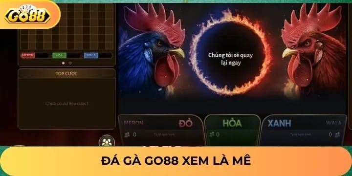 Những điểm vượt trội nhất của sảnh đá gà Go88