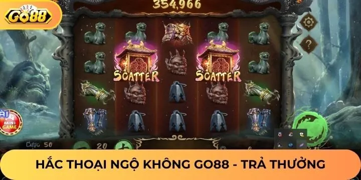 Cách trả thưởng của hắc thoại ngộ không Go88