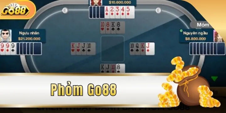 Phỏm Go88 - Tựa game bài đổi thưởng quốc dân được săn đón